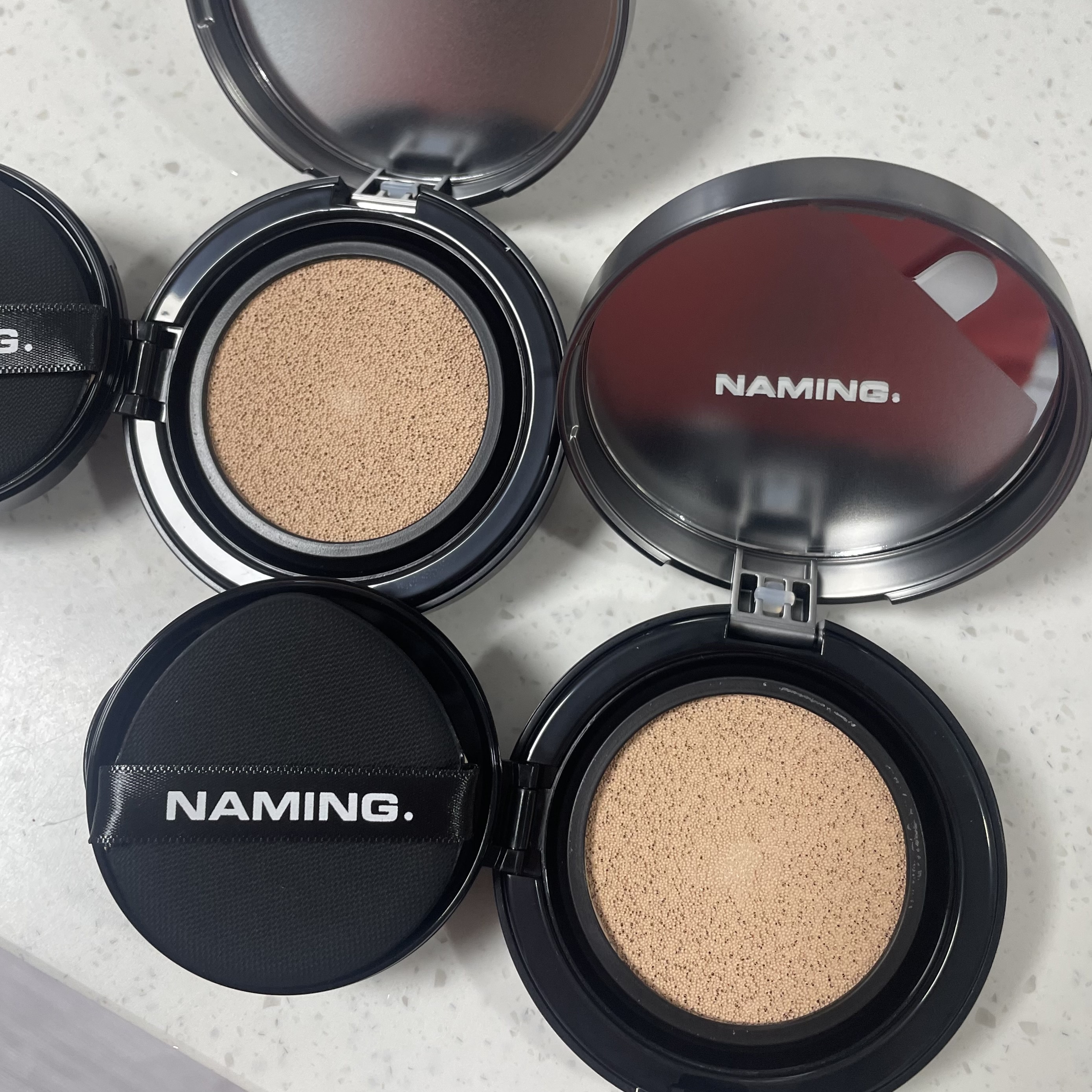 ネーミング フラッフィーパウダーブラッシュ/NAMING./パウダーチークを使ったクチコミ（1枚目）