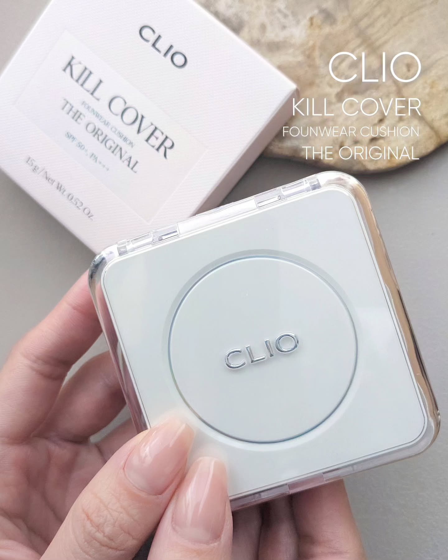 キル カバー ファンウェア クッション ザ オリジナル/CLIO/クッションファンデーションを使ったクチコミ（1枚目）