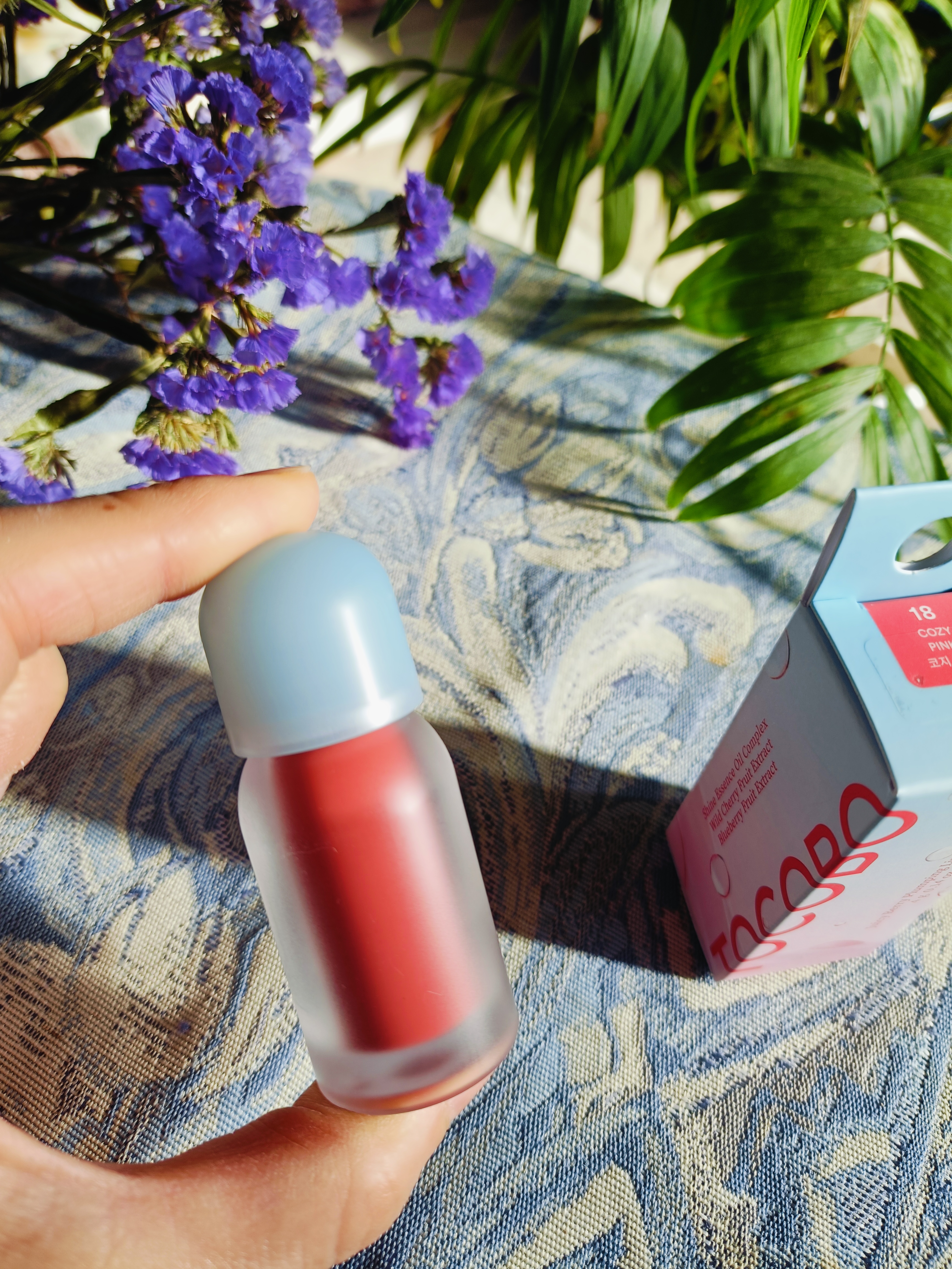 ジューシーベリープランピングリップオイル/TOCOBO/リップグロスを使ったクチコミ（1枚目）