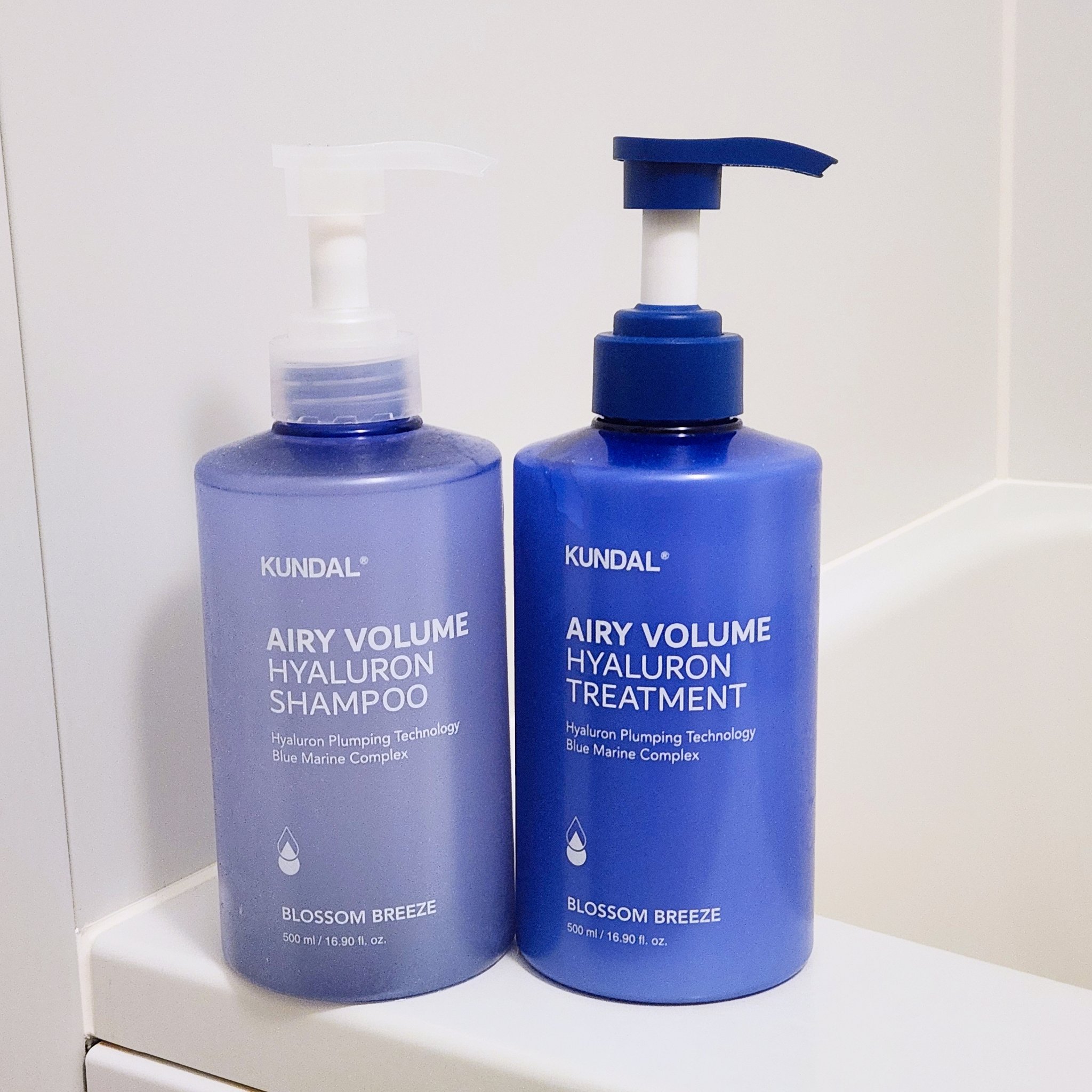 クンダル  エアリーボリュームヒアルロンシャンプー/トリートメント/KUNDAL/市販シャンプーを使ったクチコミ（1枚目）