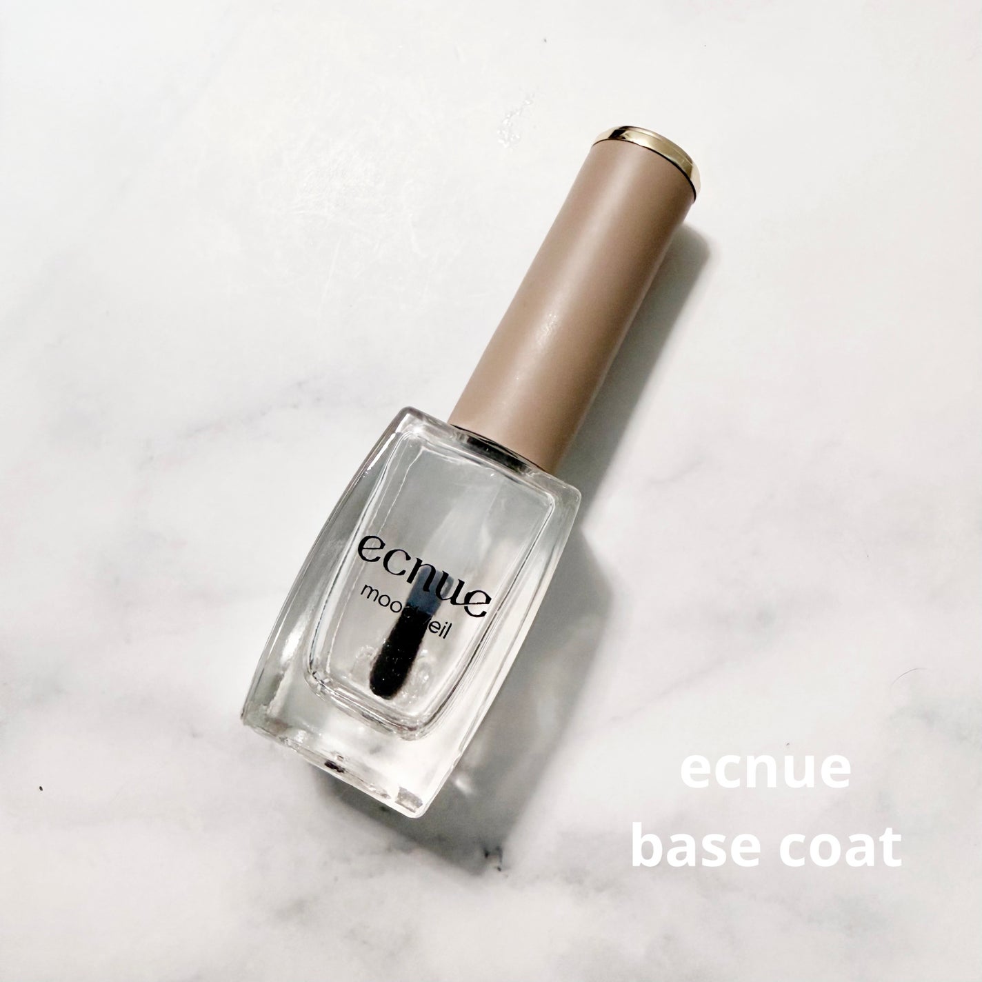 base coat/ecnue/ネイルベースコートを使ったクチコミ(1枚目)