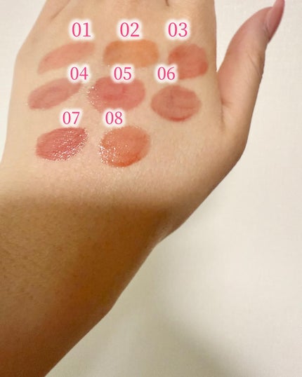 タンフルグラスティント/Colorgram/リップティントを使ったクチコミ(2枚目)