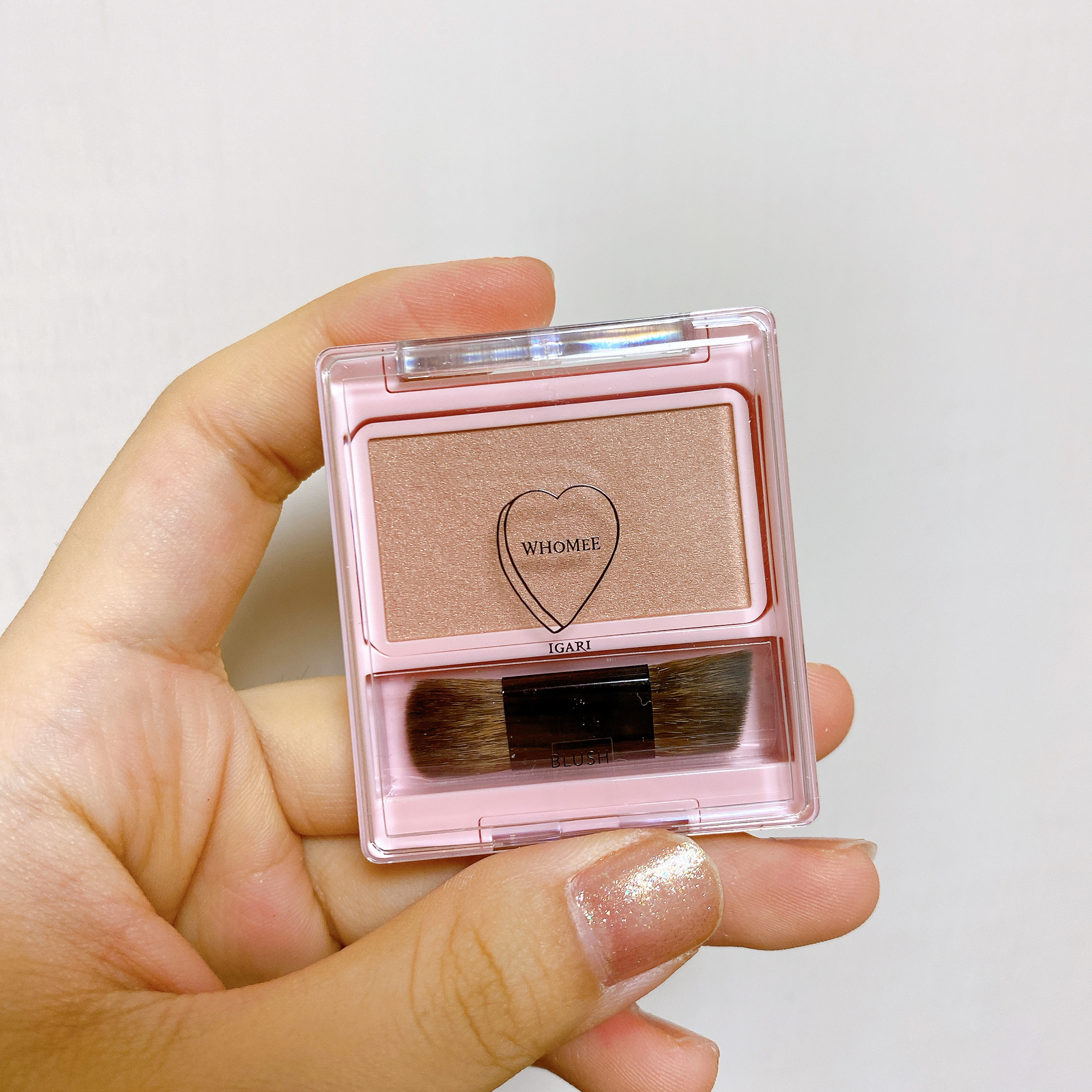 フーミー シングルブラッシュ/WHOMEE/パウダーチークを使ったクチコミ（1枚目）