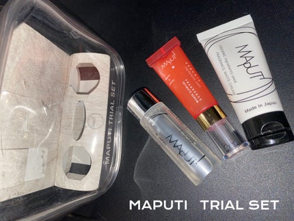 MAPUTI トライアルセット/MAPUTI/トライアルキットを使ったクチコミ(1枚目)