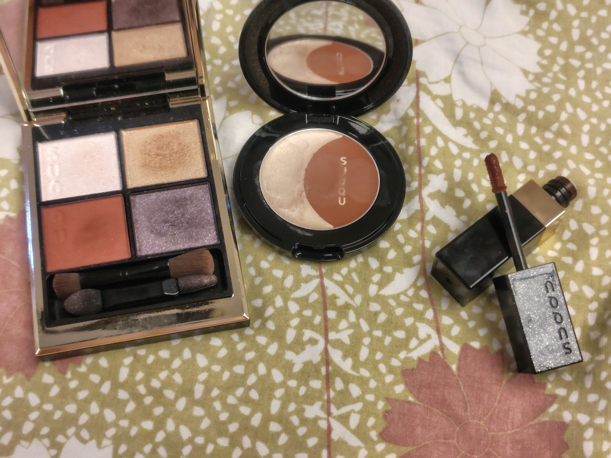 ホリデー メイクアップ キット A/B A/SUQQU/メイクアップキットを使ったクチコミ（1枚目）