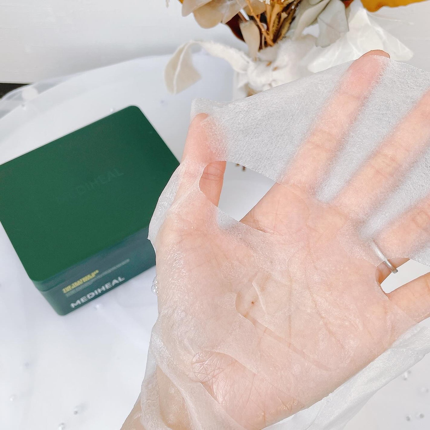 THE N.M.F 365 アクアマスク/MEDIHEAL/シートマスク・パックを使ったクチコミ(3枚目)