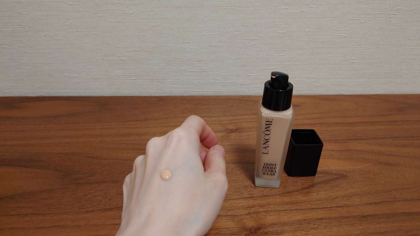 タンイドル ウルトラ ウェア リキッド N/LANCOME/リキッドファンデーションを使ったクチコミ(2枚目)