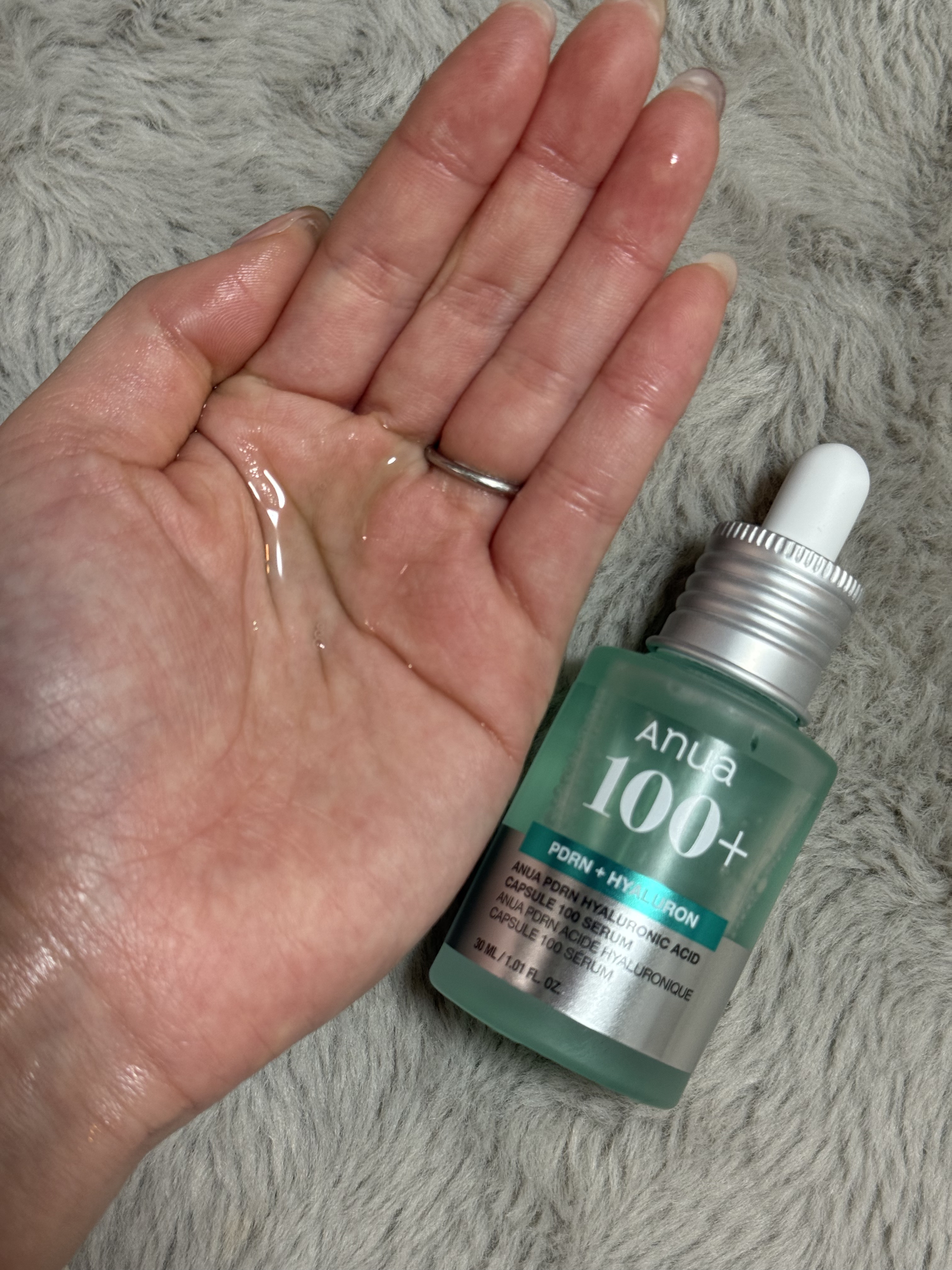 PDRNヒアルロン酸カプセル100セラム/Anua/美容液を使ったクチコミ（2枚目）
