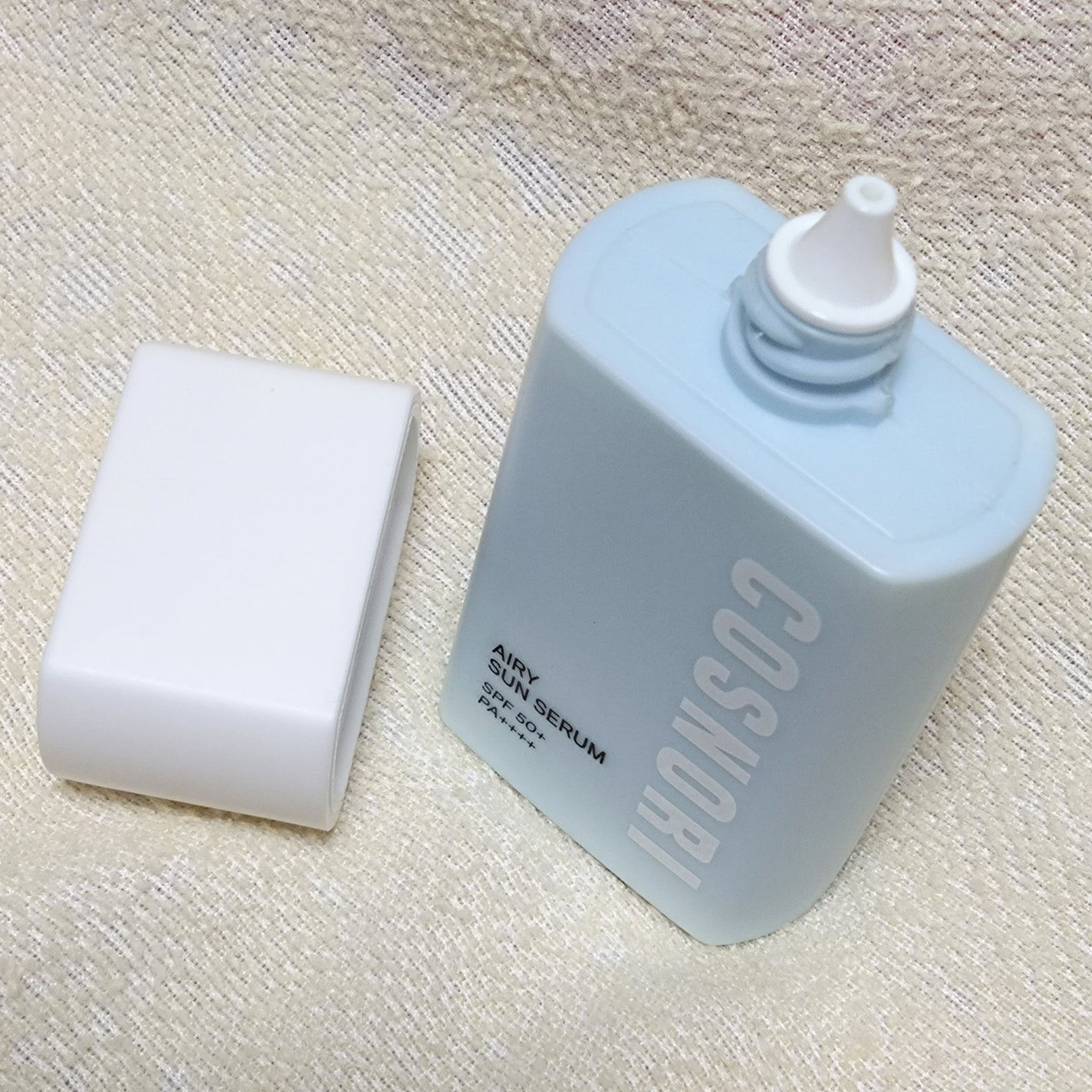 エアリーサンセラム/COSNORI/日焼け止めローションを使ったクチコミ(3枚目)