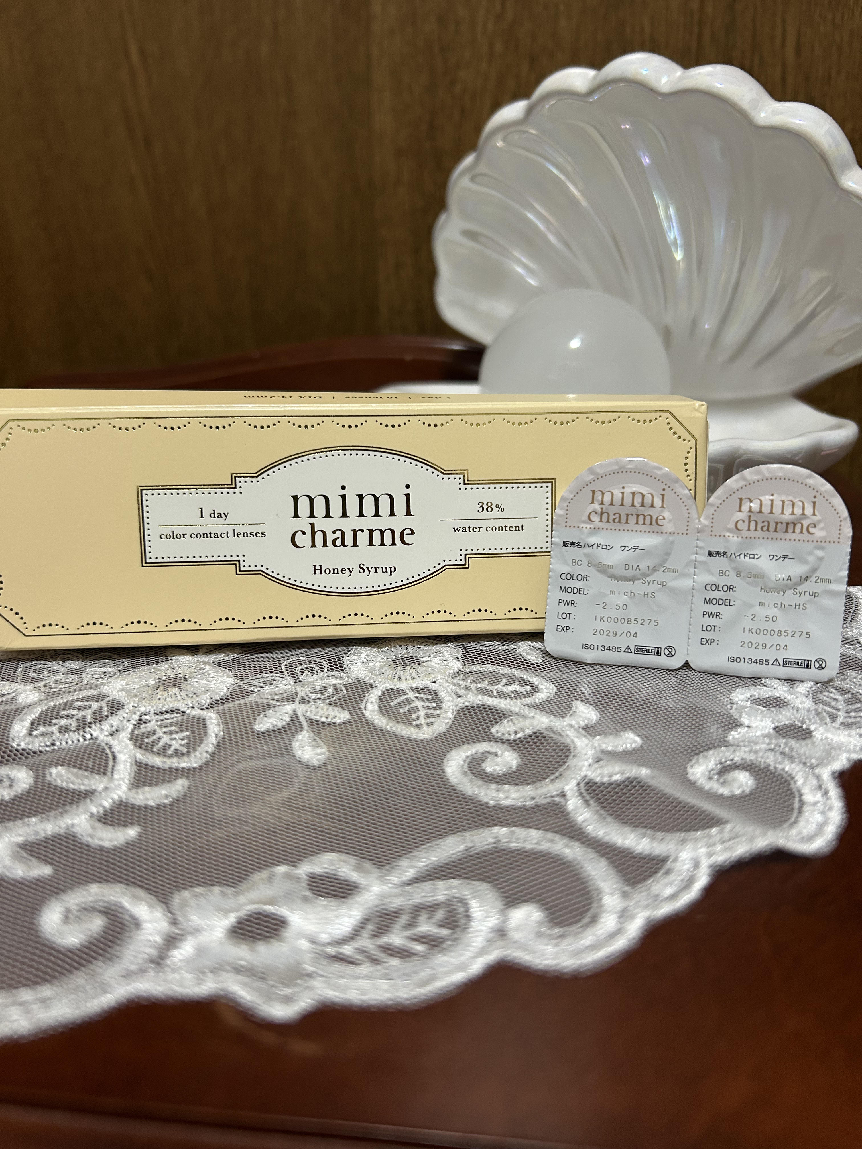 mimi charme 1day/mimi charme/ワンデー（１DAY）カラコンを使ったクチコミ（1枚目）