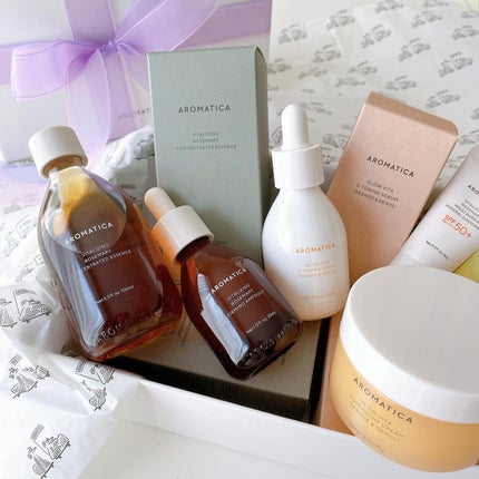 オレンジクレンジングシャーベット/AROMATICA/クレンジングバームを使ったクチコミ(1枚目)