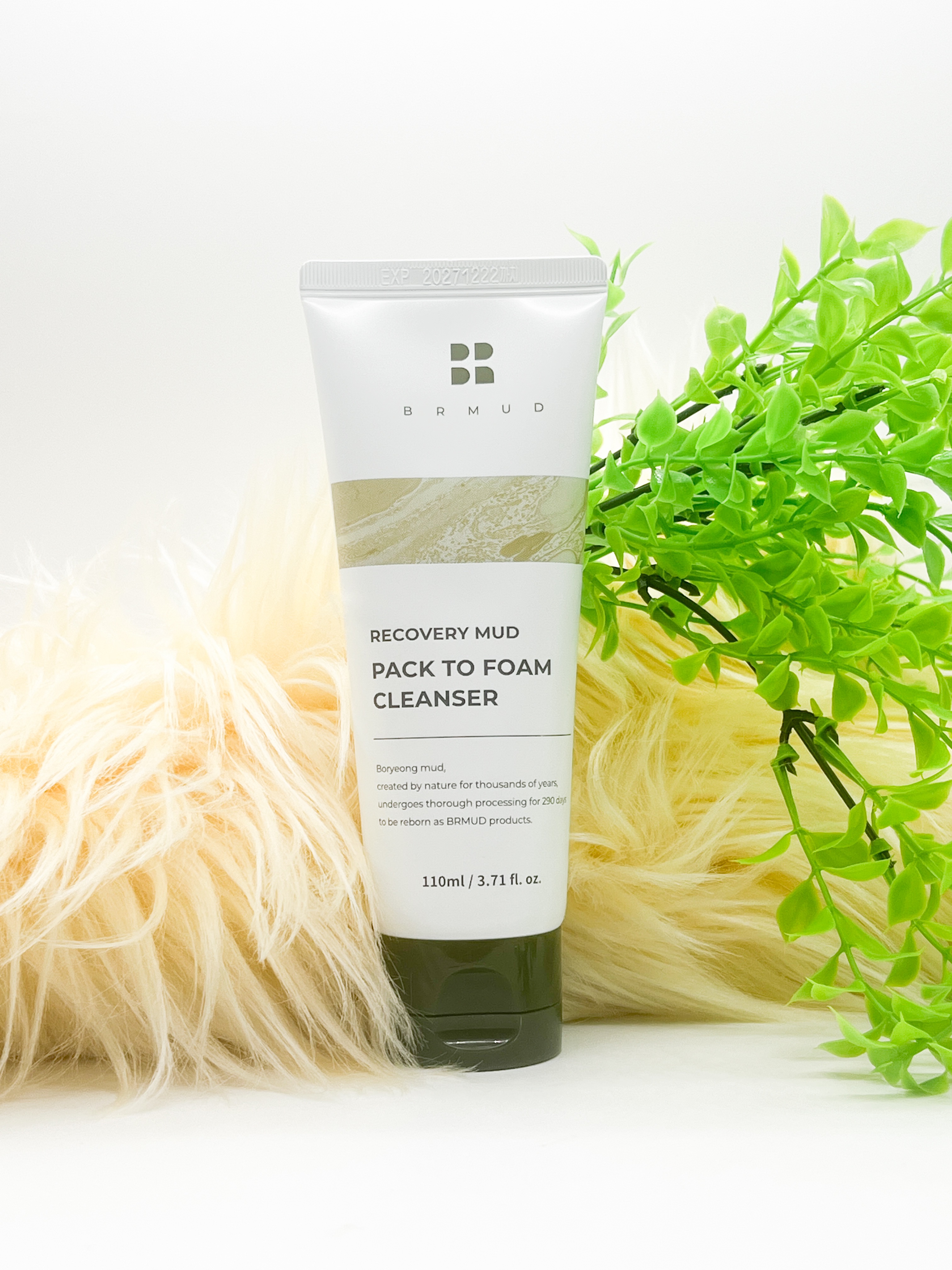 リカバリーマッドバックツーフォームクレンザー/BRMUD/洗顔フォームを使ったクチコミ（1枚目）