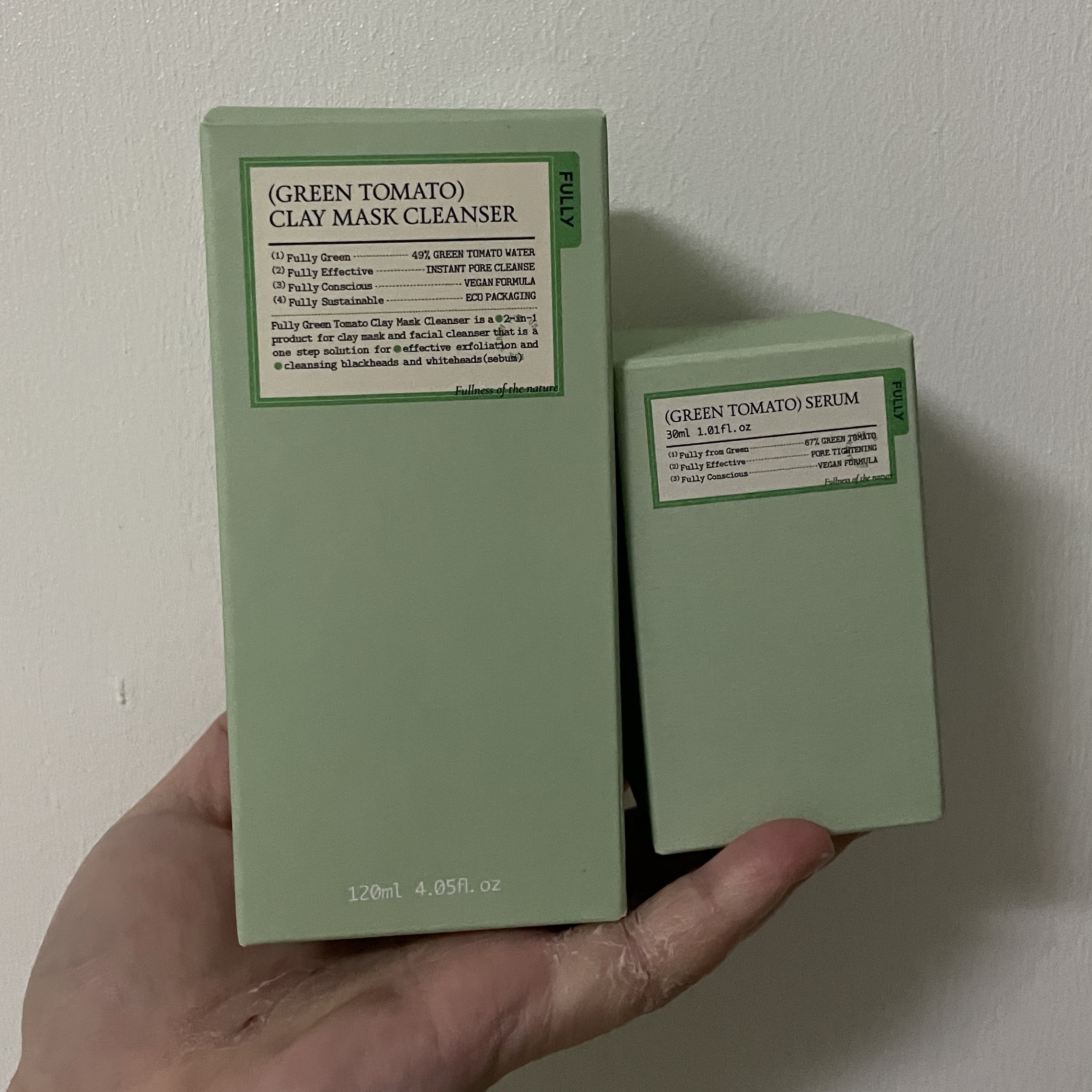 グリーントマトクレイマスククレンザー/FULLY/洗い流すパック・マスクを使ったクチコミ（2枚目）