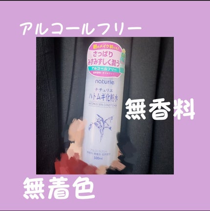 ハトムギ化粧水(ナチュリエ スキンコンディショナー R )/ナチュリエ/化粧水を使ったクチコミ(2枚目)