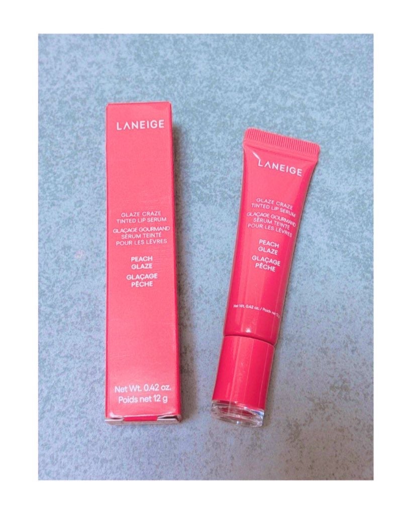 グレイズ ティントリップセラム/LANEIGE/リップ美容液を使ったクチコミ(1枚目)