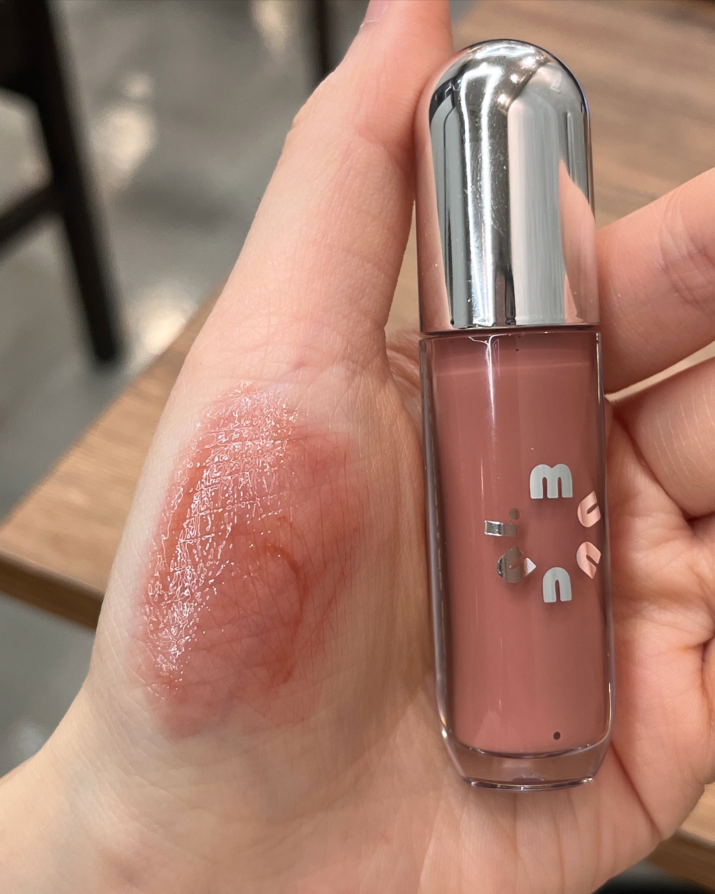 Water Wrapping Tint/muuuni/リップティントを使ったクチコミ（3枚目）