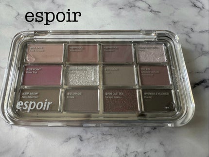 アイコアパレット ギークグレー/espoir/アイシャドウパレットの画像