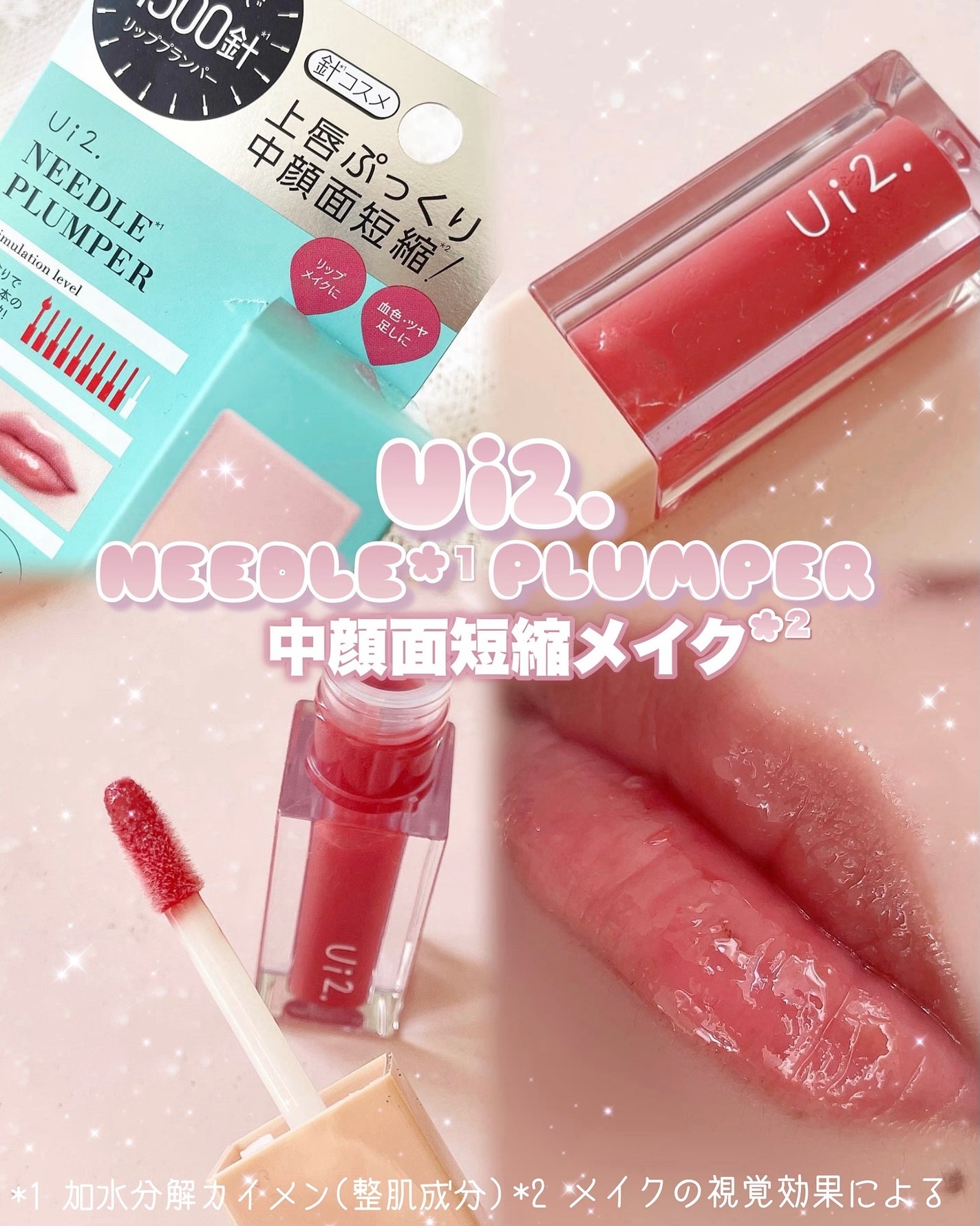 ニードルプランパー 高熱フィグ/Ui2./リッププランパーを使ったクチコミ(1枚目)