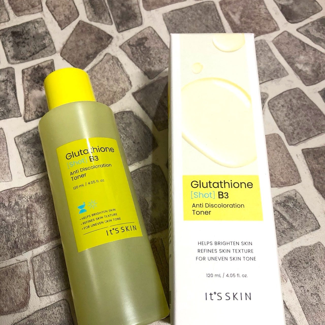 グルタチオンショットB3クリアトーントナー/It's skin/化粧水を使ったクチコミ(1枚目)