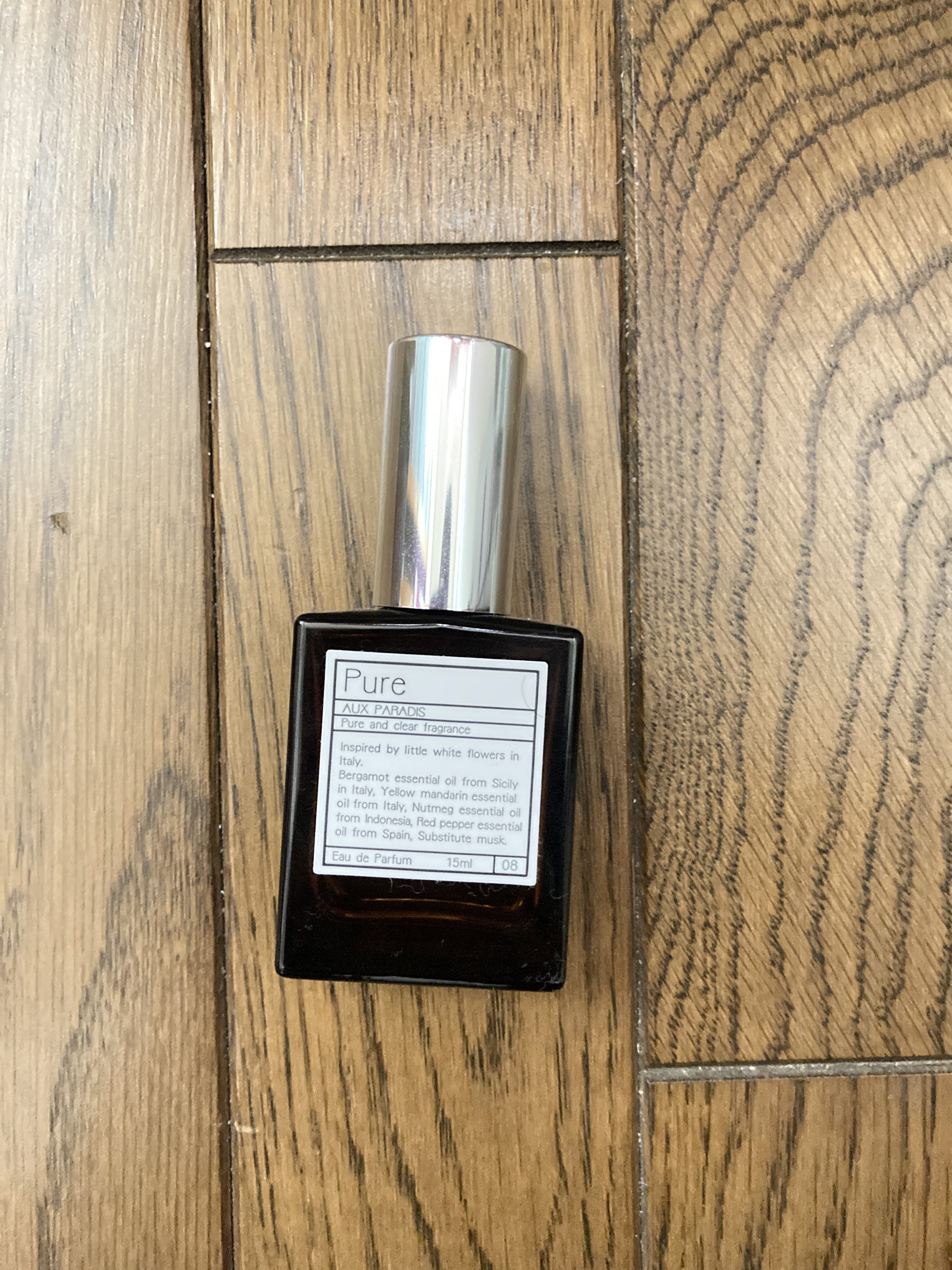 オードパルファム　#08 Pure 〔ピュア〕 15ml/AUX PARADIS/香水(レディース)を使ったクチコミ（1枚目）