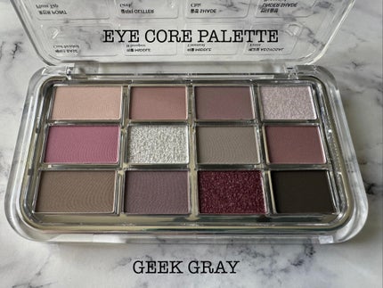 アイコアパレット ギークグレー/espoir/アイシャドウパレットの画像