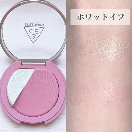 3CE ブラッシュライター/3CE/パウダーチークを使ったクチコミ(2枚目)