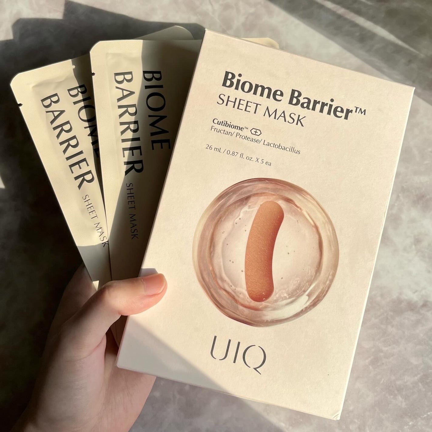 バイオームバリア クリームミスト/UIQ/ミスト状化粧水を使ったクチコミ(1枚目)