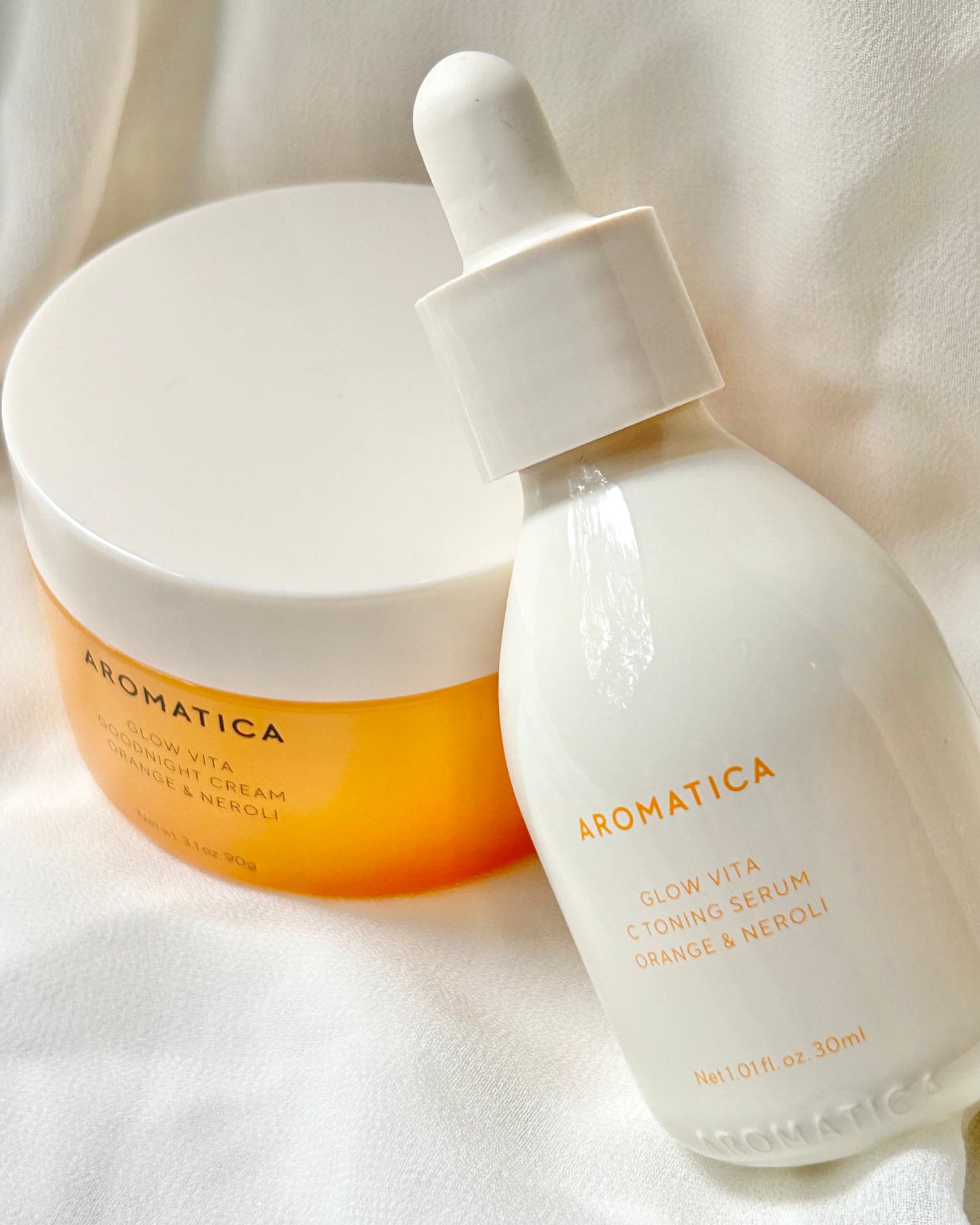 グロービタグットナイトクリーム/AROMATICA/フェイスクリームを使ったクチコミ(2枚目)