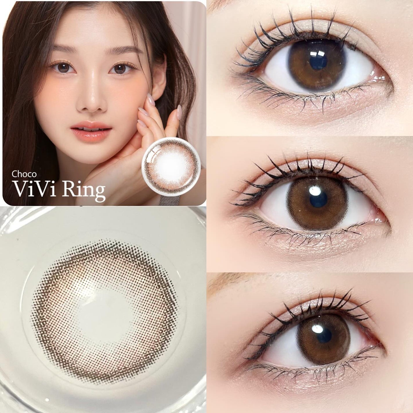 ViVi Ring 1day/OLENS/ワンデー(1DAY)カラコンを使ったクチコミ(5枚目)