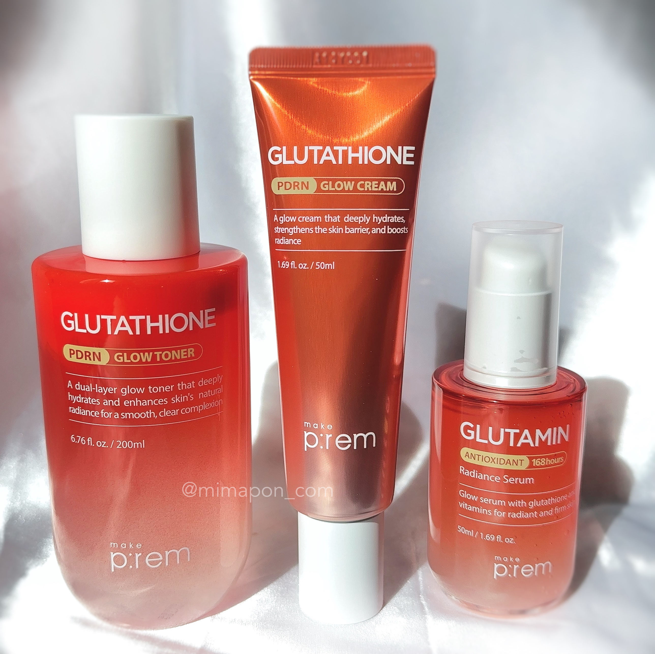 グルタチオンPDRNグロークリーム/make prem/フェイスクリームを使ったクチコミ（1枚目）