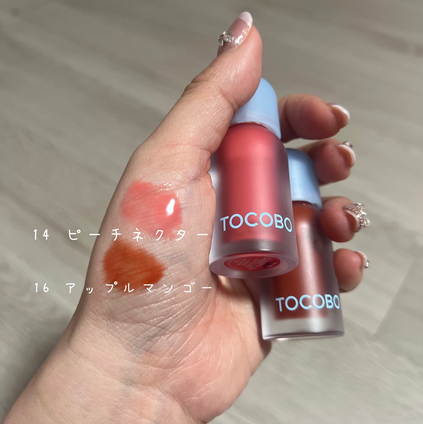 R❤︎フォロバ100 on LIPS 「💋💋💋みてみて、最近のお気にいり〜🙈🩷TOCOBOジューシーベ..」(2枚目)