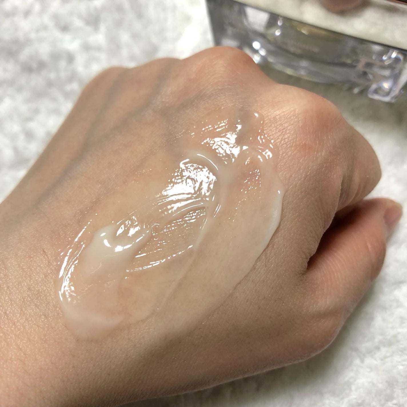 5番 白玉グルタチオンCメラゼロクリーム/numbuzin/フェイスクリームを使ったクチコミ(8枚目)