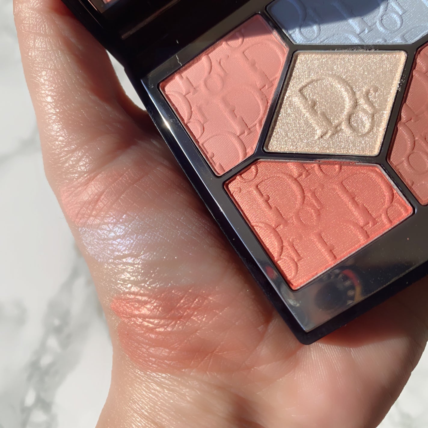 【旧】ディオールショウ サンク クルール(スプリング コレクション 2025 限定品)/Dior/アイシャドウを使ったクチコミ(4枚目)