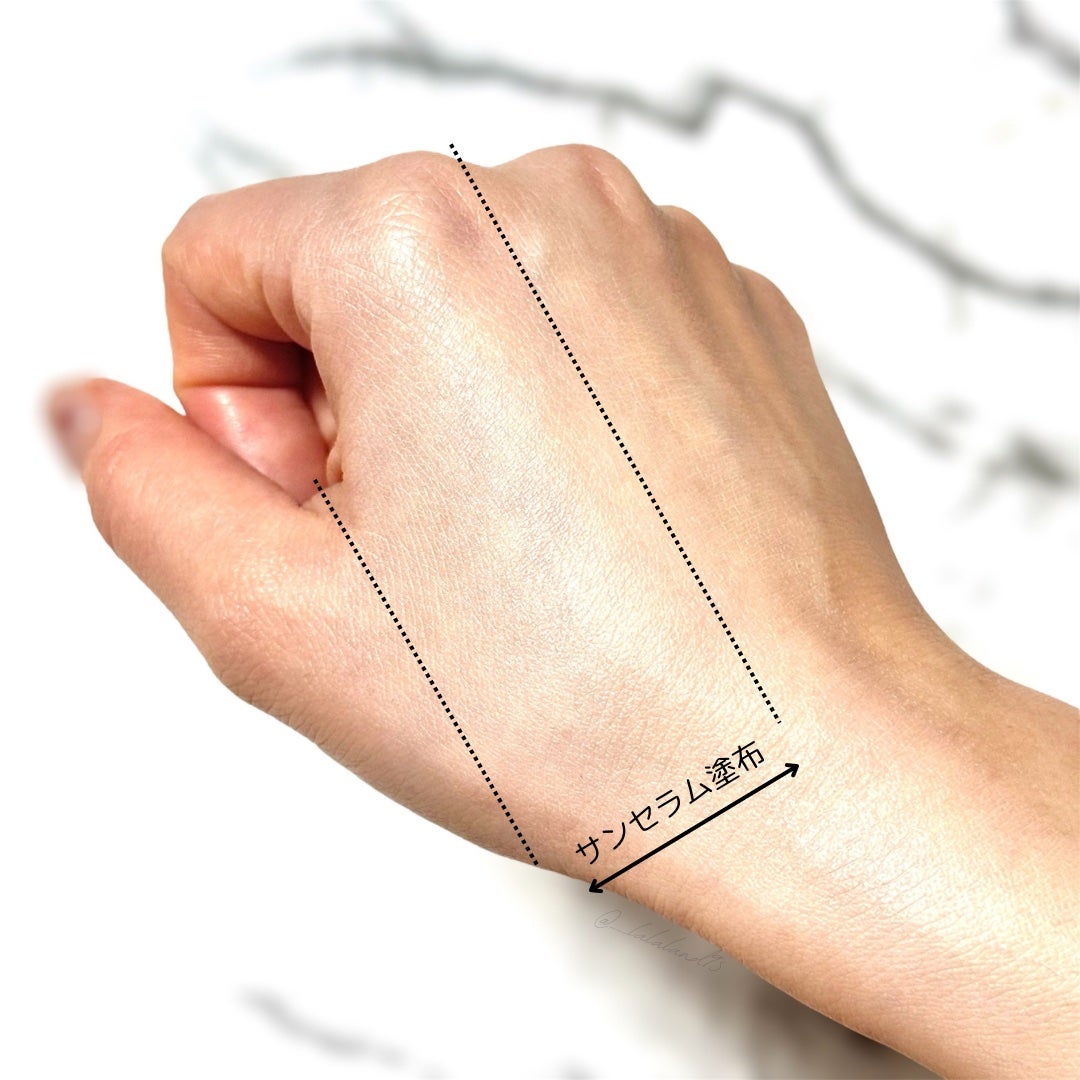 エアリーサンセラム/COSNORI/日焼け止めローションを使ったクチコミ(3枚目)