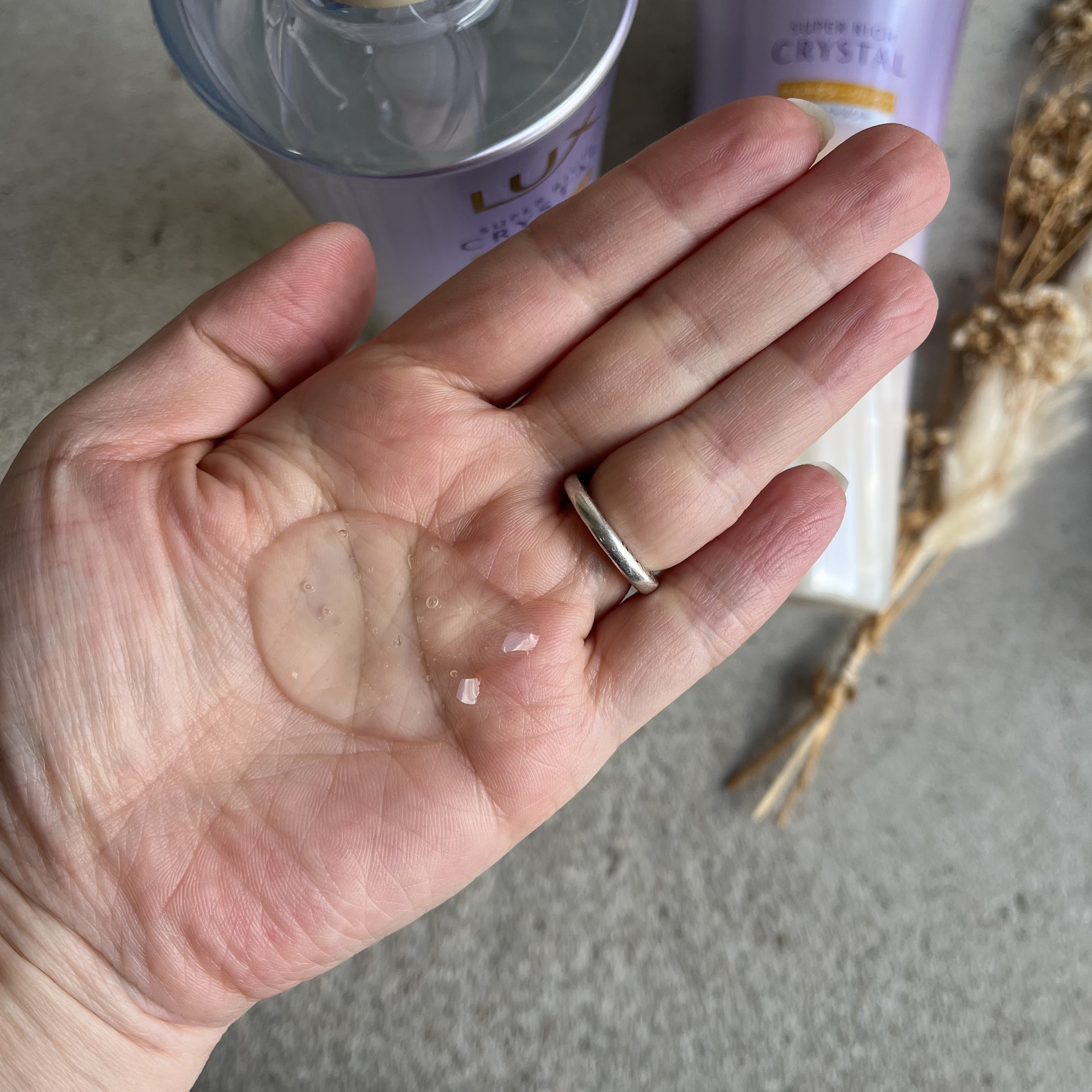 スーパーリッチクリスタル　マルチダメージリペア　シャンプー/トリートメント/LUX/市販シャンプーを使ったクチコミ（2枚目）