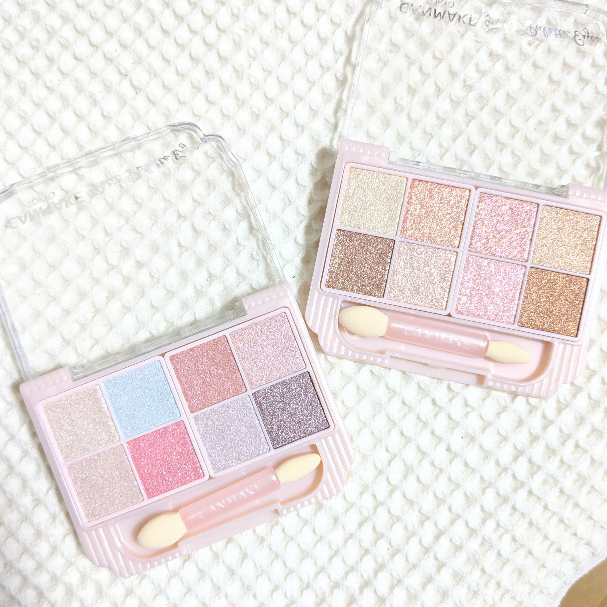 プティパレットアイズ（スパークリングタイプ）/キャンメイク/アイシャドウを使ったクチコミ（2枚目）