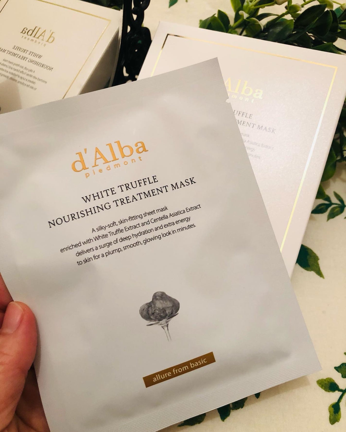 ホワイトトリュフナリシングトリートメントマスク/ダルバ/シートマスク・パックを使ったクチコミ(8枚目)