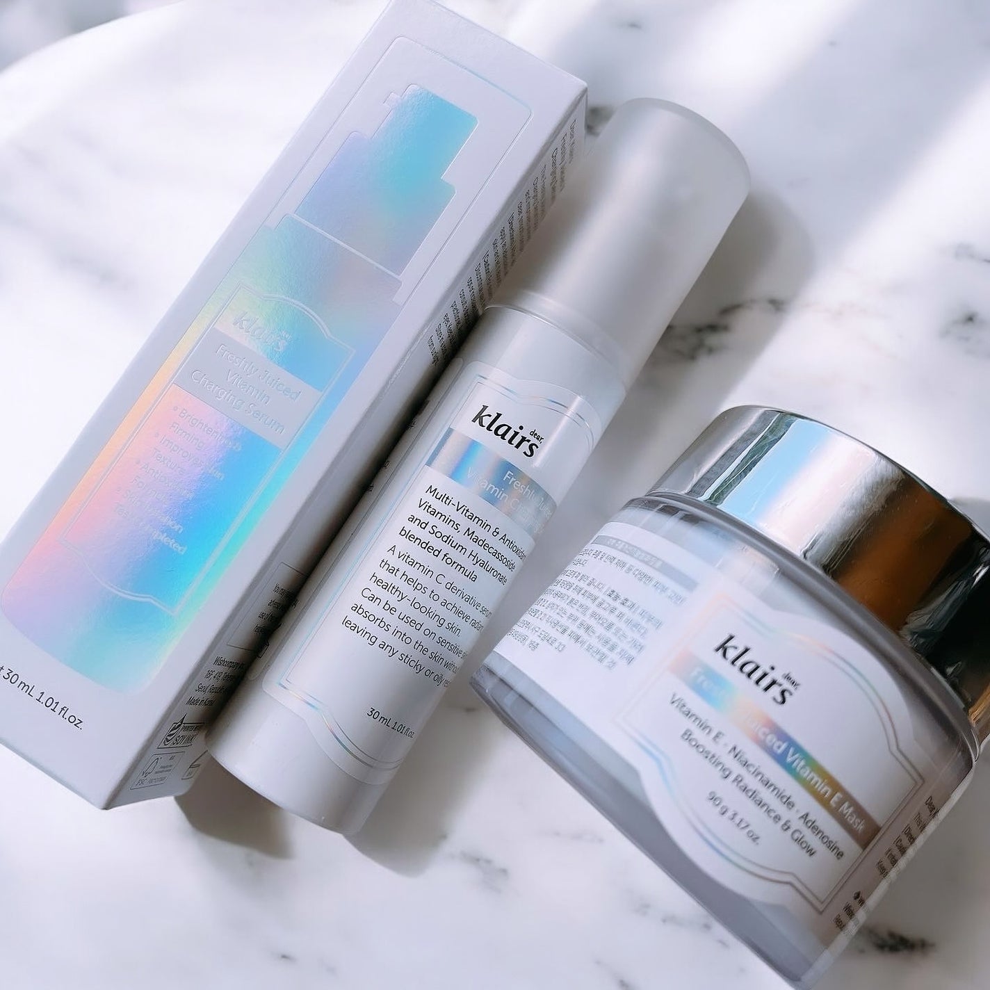 フレッシュリージュースドビタミンEマスク(90g)/Klairs/フェイスクリームを使ったクチコミ(1枚目)