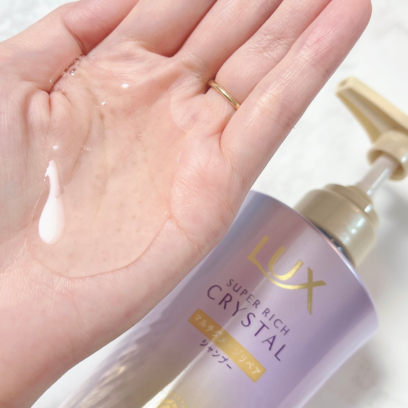 ã¹ãŒããŒãªããã¯ãªã¹ã¿ã«ããã«ããã¡ãŒãžãªãã¢ãã·ã£ã³ããŒ/ããªãŒãã¡ã³ã/LUX/åžè²©ã·ã£ã³ããŒã䜿ã£ãã¯ãã³ãïŒ2æç®ïŒ