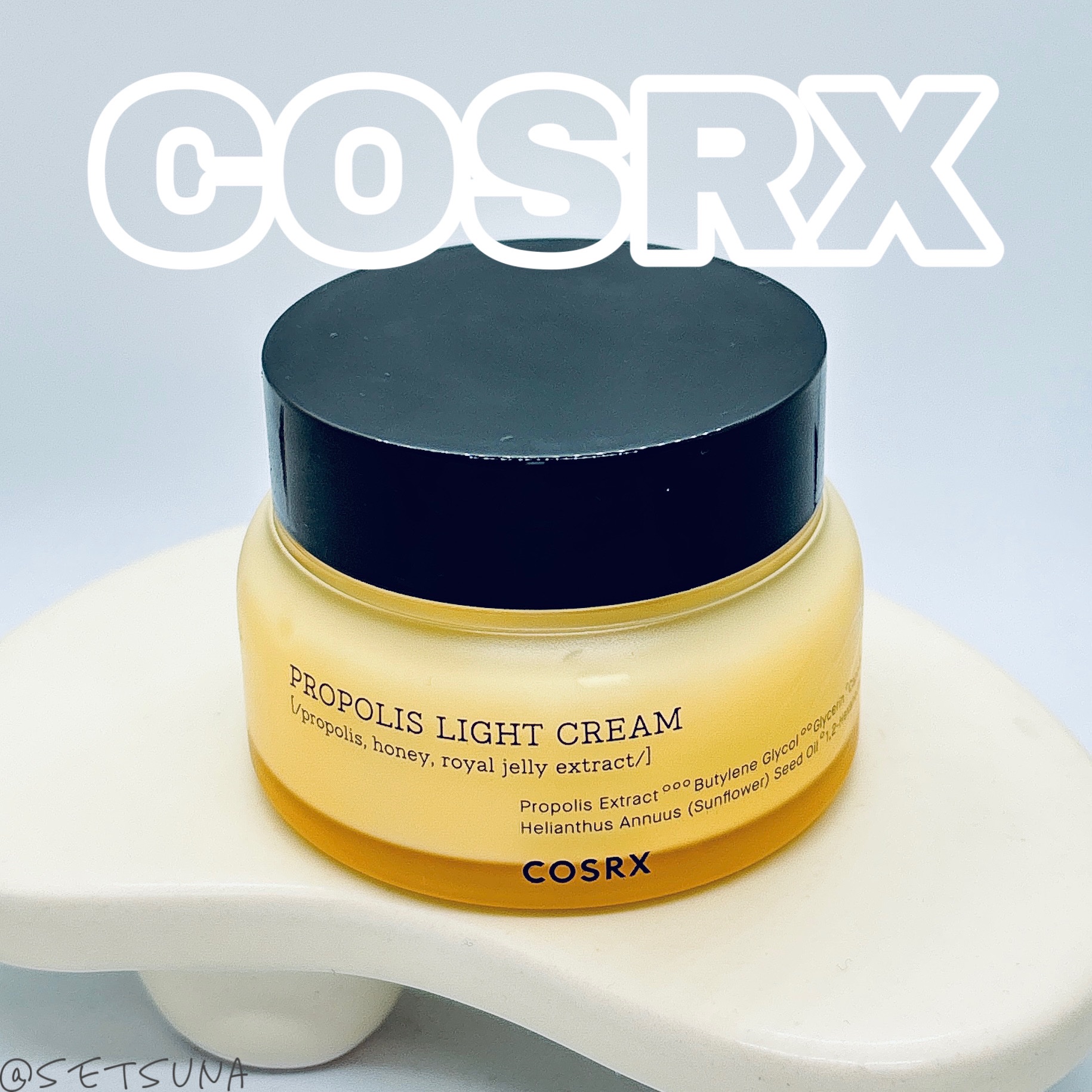 フルフィットプロポリスライトクリーム/COSRX/フェイスクリームを使ったクチコミ（1枚目）