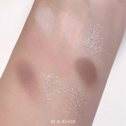 ジルリーン チョコレートアイシャドウ/jill leen./アイシャドウパレットを使ったクチコミ(6枚目)