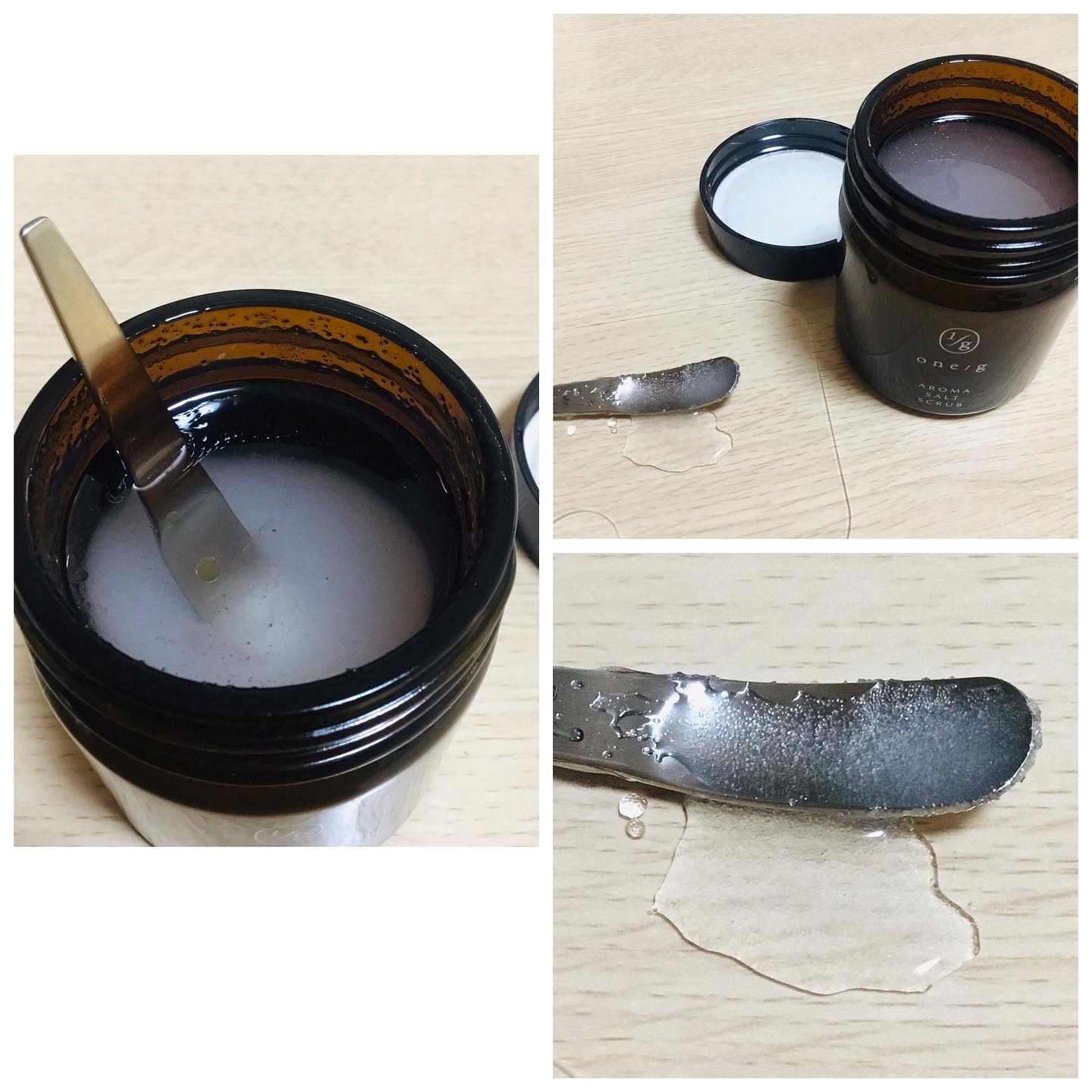 アロマソルトスクラブ/ワンオーバージー/ボディスクラブを使ったクチコミ（2枚目）