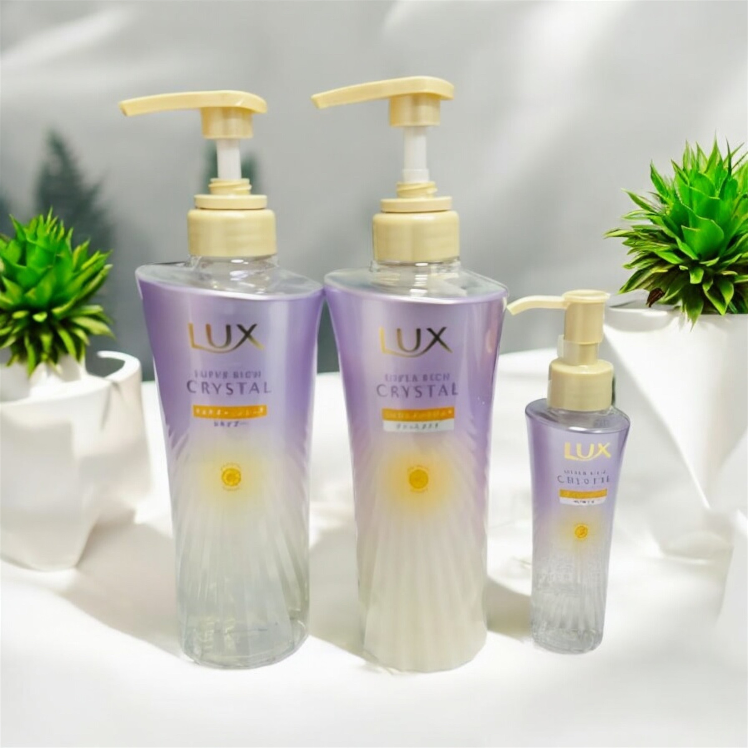 ラックス スーパーリッチクリスタル マルチダメージリペア ヘアオイル/LUX/ヘアオイルを使ったクチコミ（1枚目）