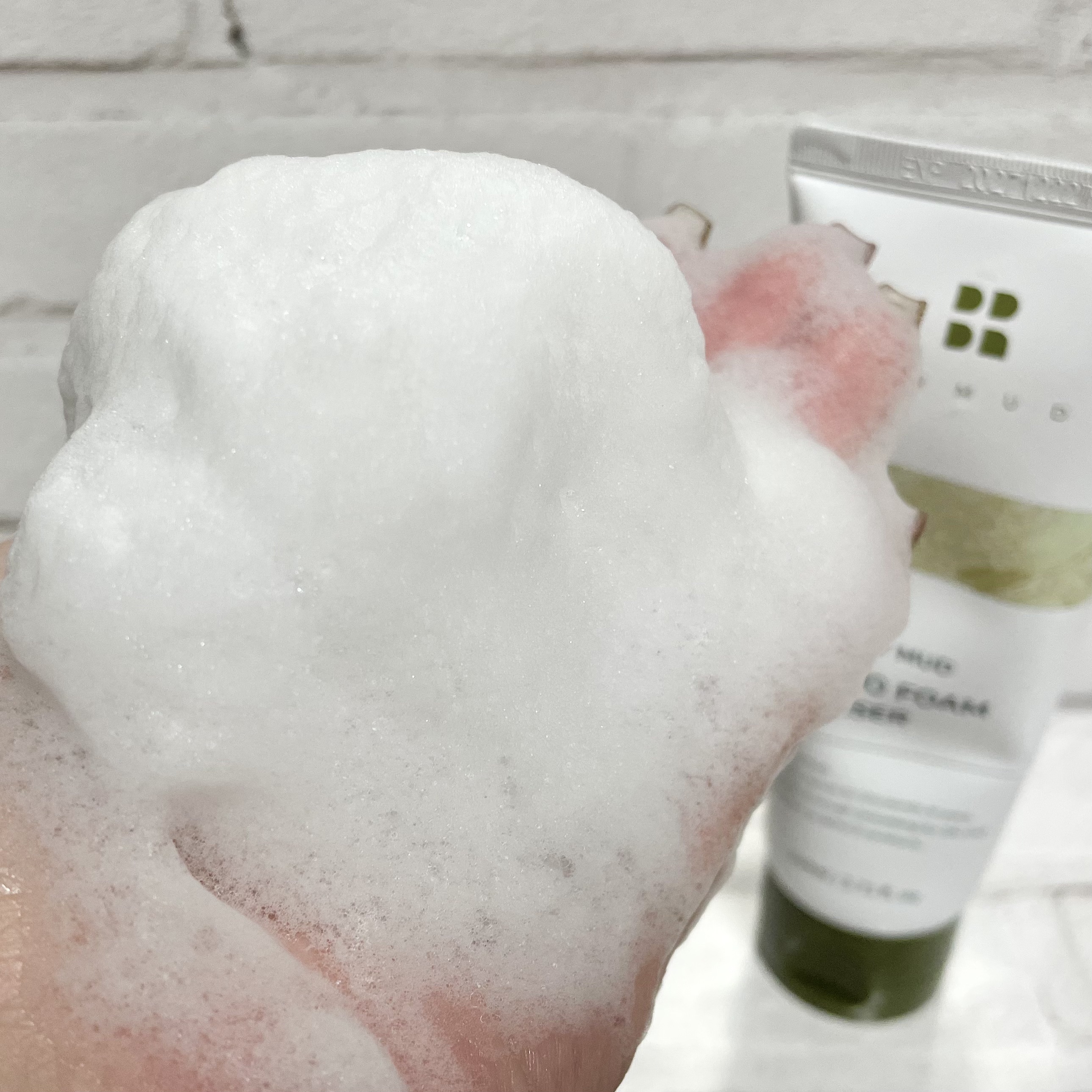 リカバリーマッドバックツーフォームクレンザー/BRMUD/洗顔フォームを使ったクチコミ（3枚目）