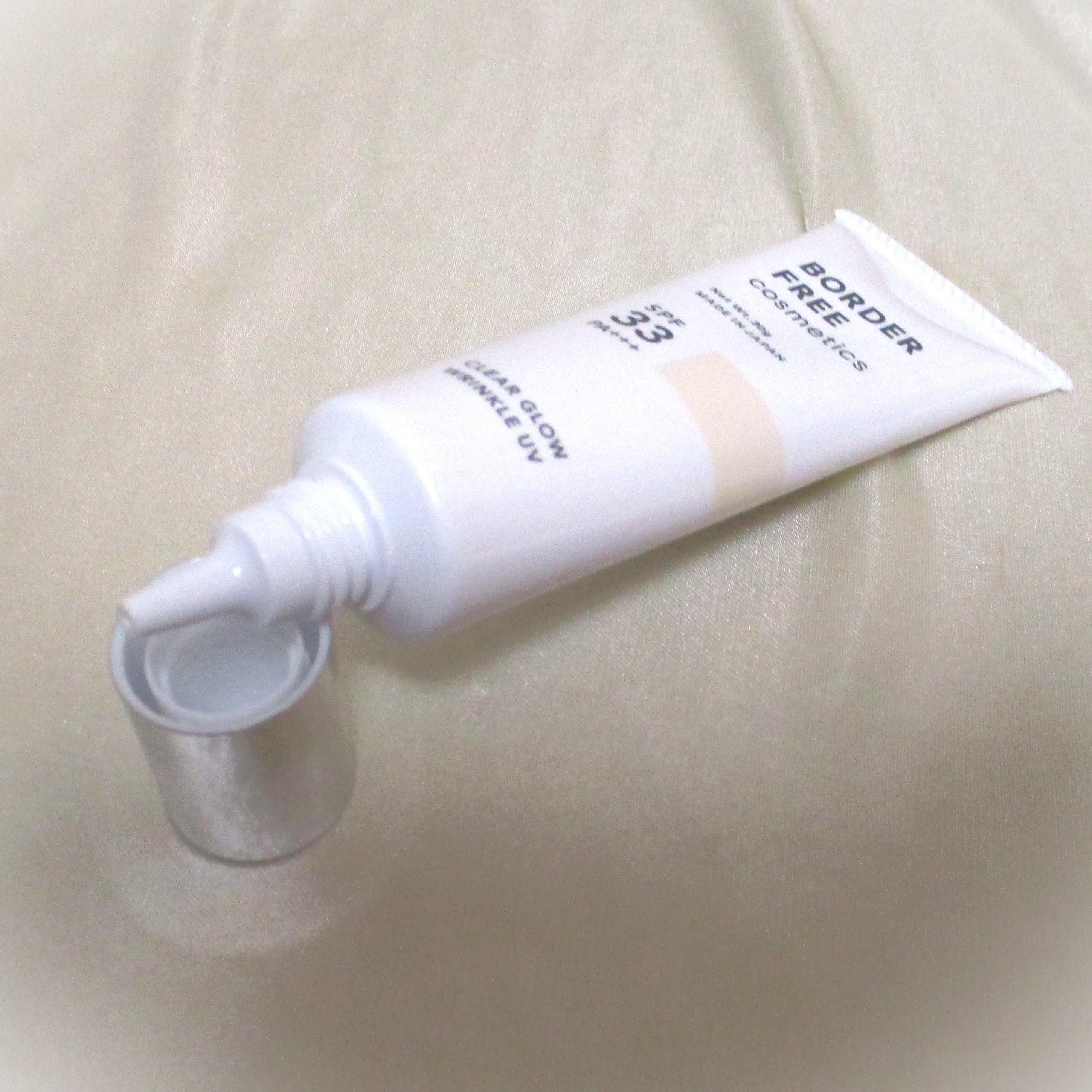 クリアグロウリンクルUV/BORDER FREE cosmetics/日焼け止め・UVケアを使ったクチコミ（3枚目）