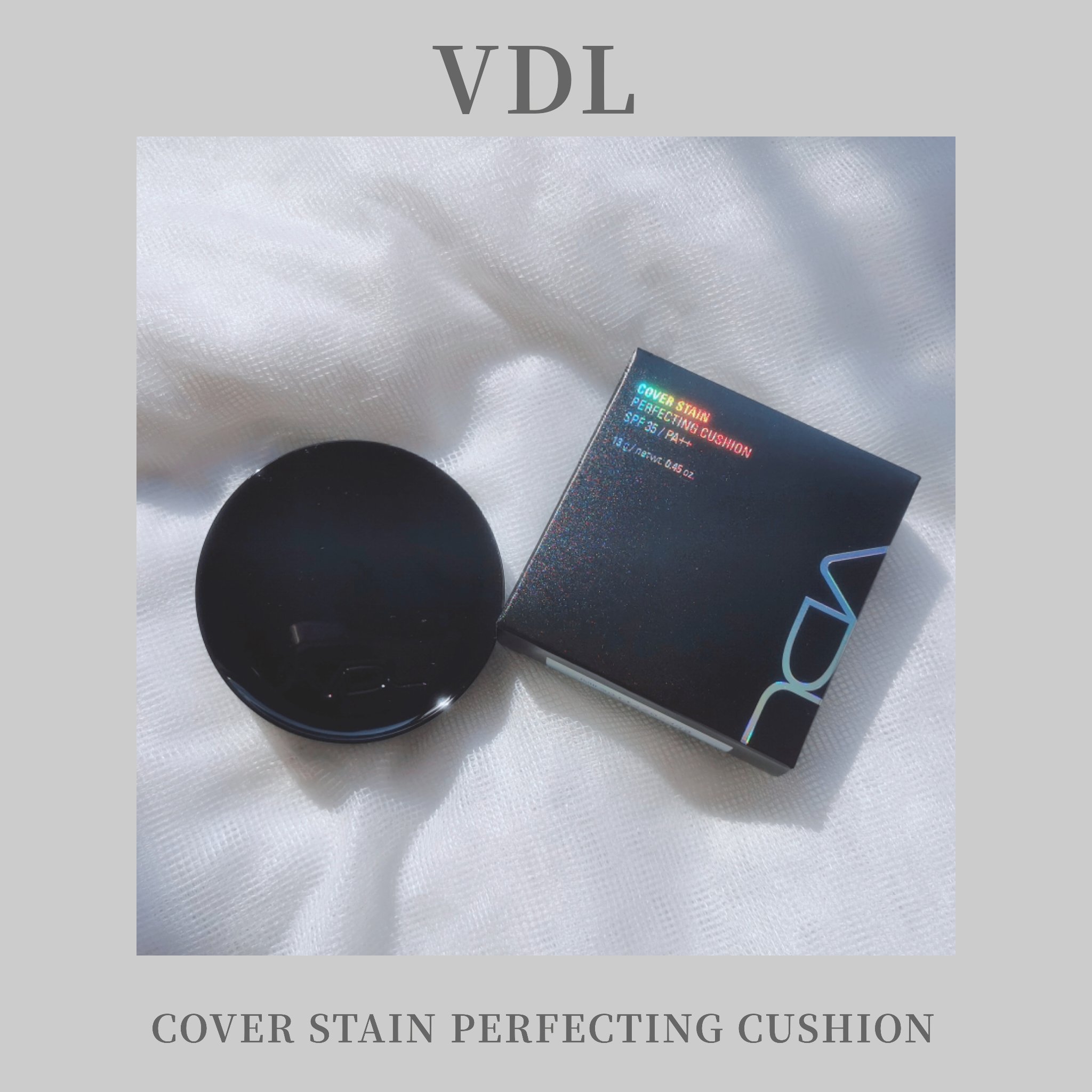 カバーステイン パーフェクティング クッション ファンデーション/VDL/クッションファンデーションを使ったクチコミ（1枚目）