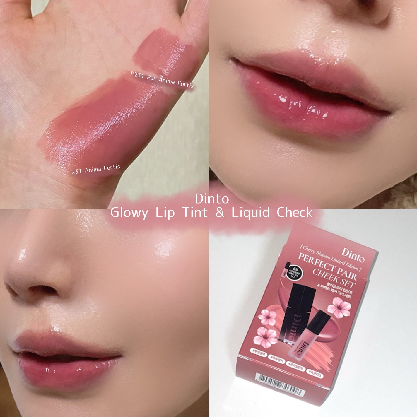 ブラーグロイリップティント/Dinto/リップティントを使ったクチコミ(3枚目)