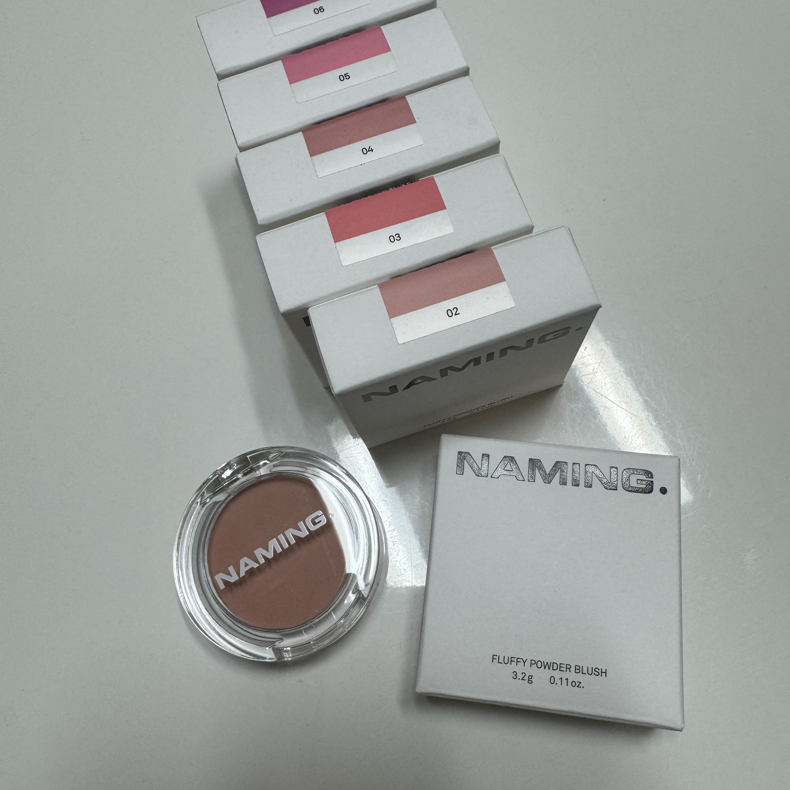 ネーミング フラッフィーパウダーブラッシュ/NAMING./パウダーチークを使ったクチコミ（2枚目）