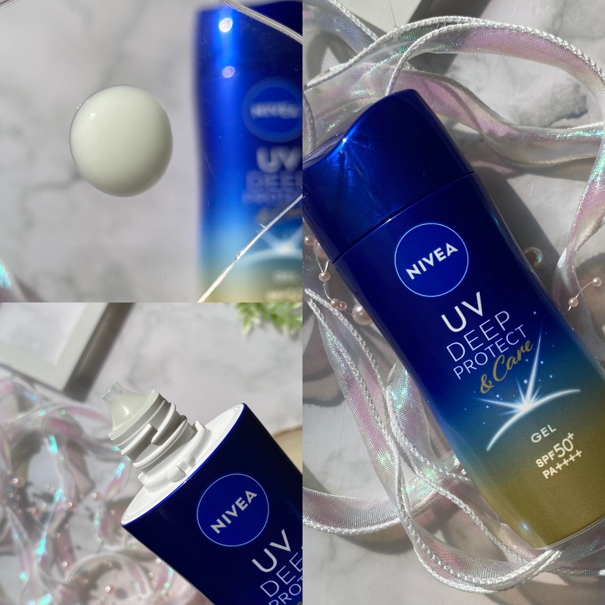ニベアUV ディープ プロテクト＆ケア ジェル/ニベア/日焼け止めジェルを使ったクチコミ（3枚目）