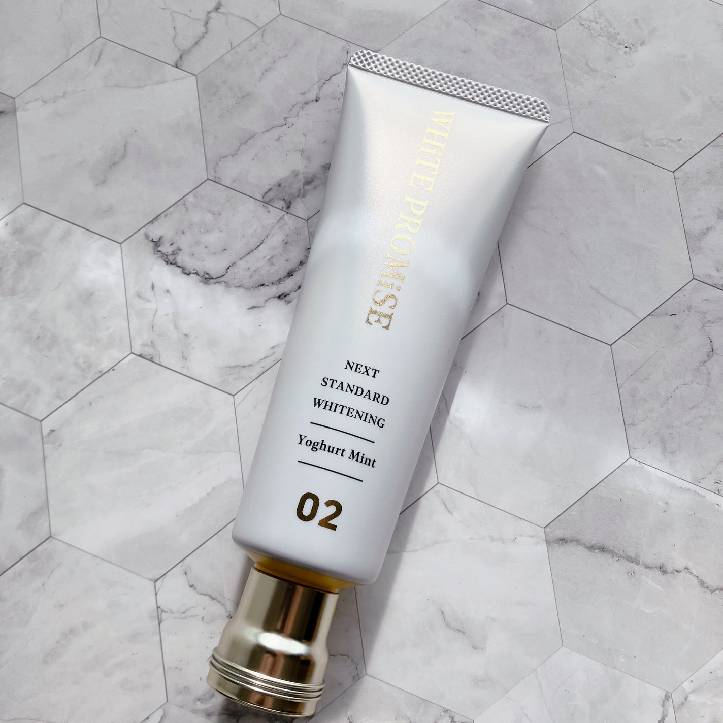 ホワイトプロミス 美白*+むし歯予防*/WHiTE PROMiSE/歯磨き粉を使ったクチコミ(2枚目)